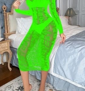 GIRL LOOK THRU ME DRESS